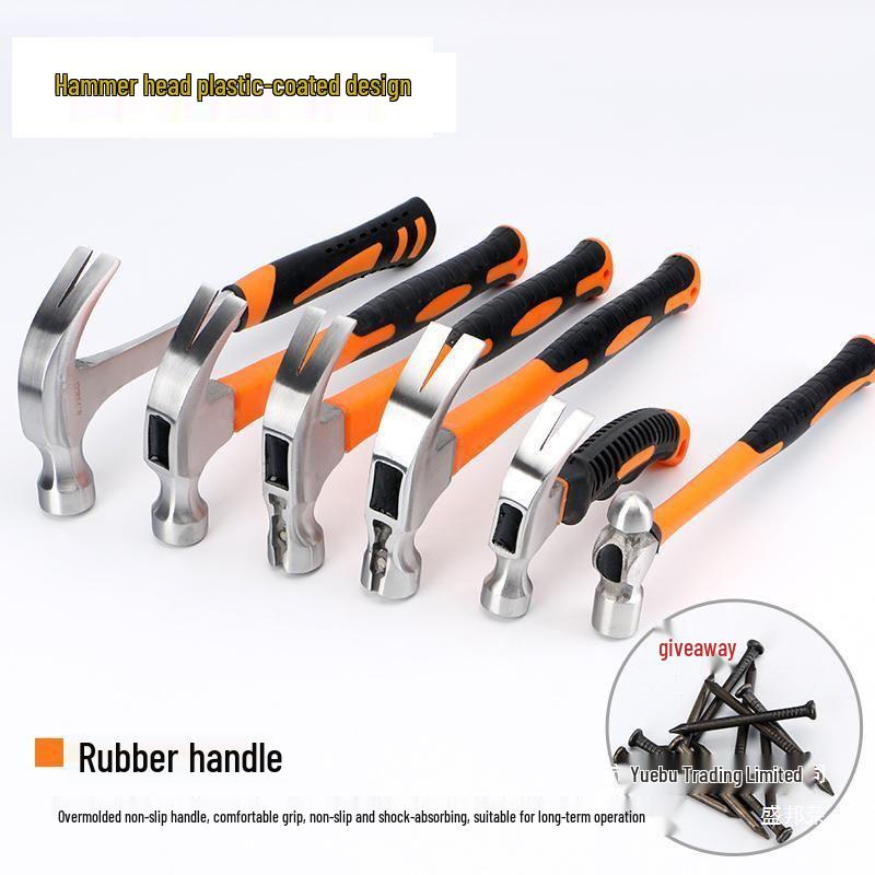 Goat Horn Multifunctional Mini Carpenter's Hammer with Nail Puller