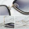 New Brand Designer Cateye Sunglasses Women Vintage Metal Glasses For Women Mirror Retro Lunette eil Femme UV400