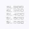 Compatible with Older Mercedes-Benz Models: SL300, SL350, SL400, SL500, SL550 - Rear Tail Logo Modification