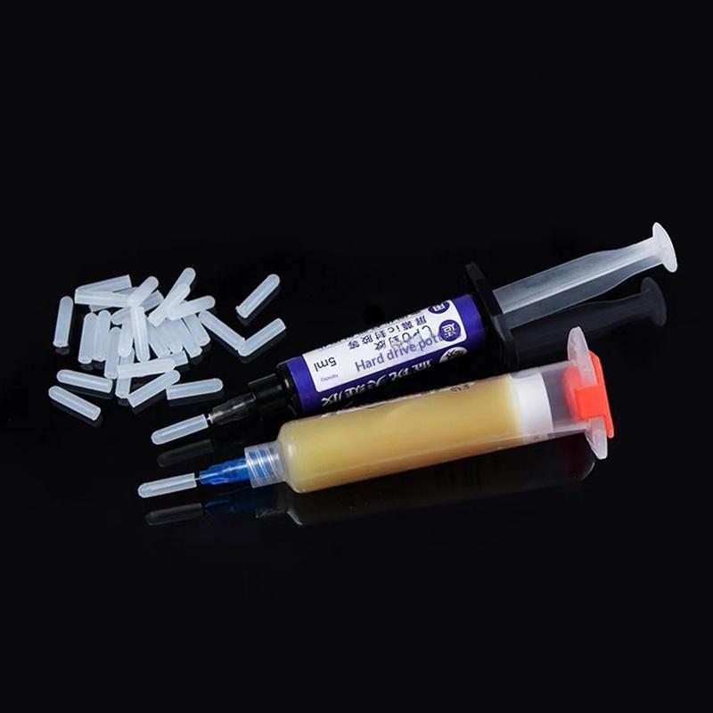 15pcs Special Silicone Plug Head Use Dispensing Syringe Needle Seal Prevent Glue
