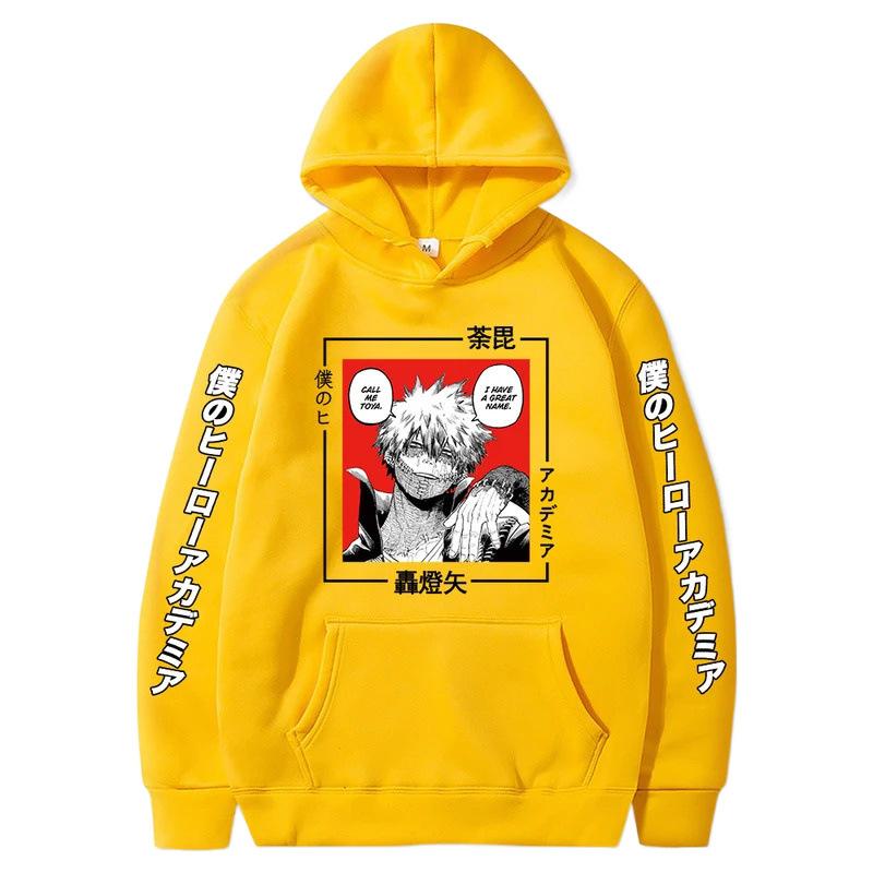 My Hero Academia Dabi Hoodie Autumn Fashion Design Men's Women's Sweatshirt Fleece Oversized Couples Streetwear Hoodies