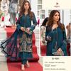 Pakistani Style Top Fox Georgette Duptta Nazmeen with Embroidery Suits