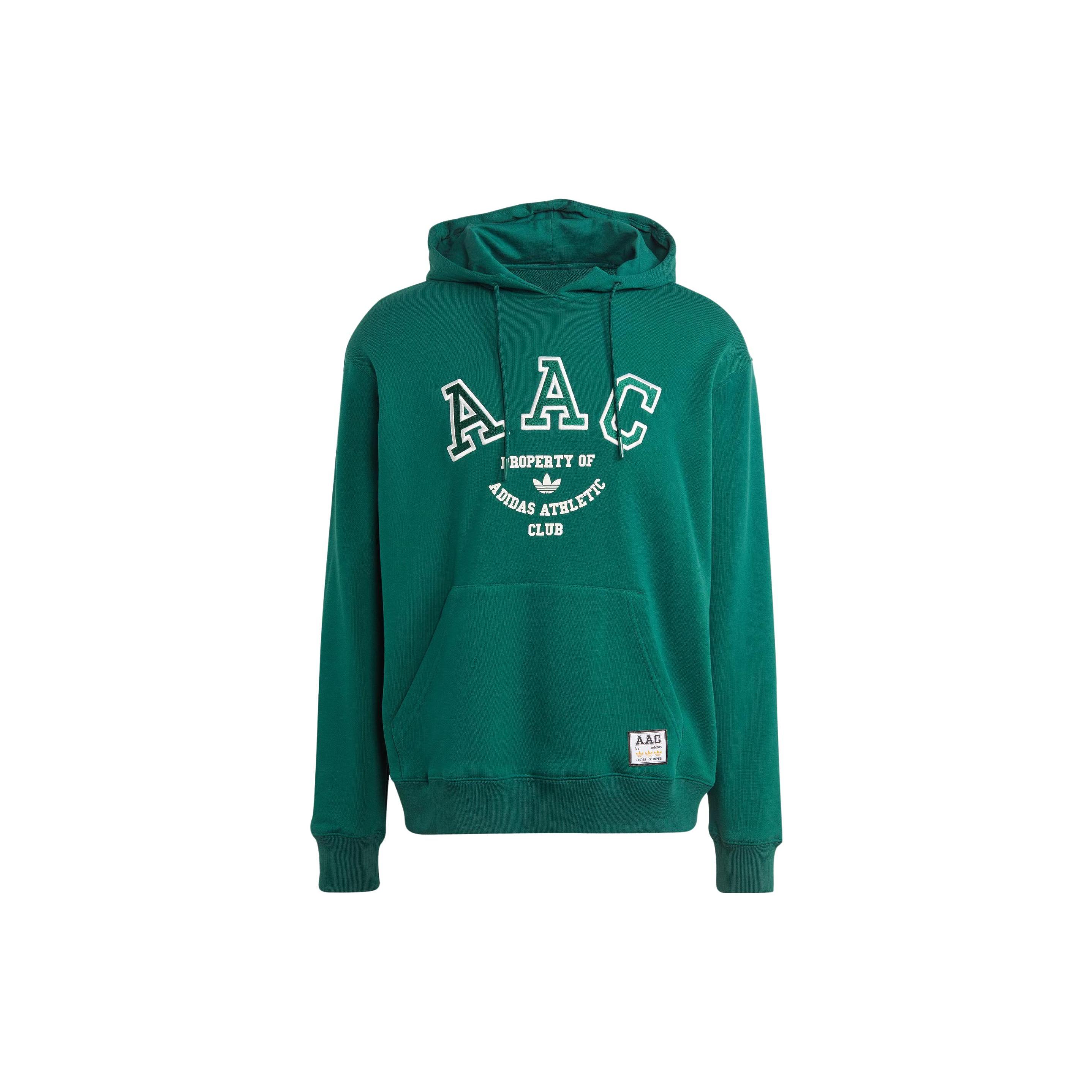 Мужские толстовки Adidas Originals AAC Лесной зеленый с капюшоном Умеренный Обычный IM4576 S