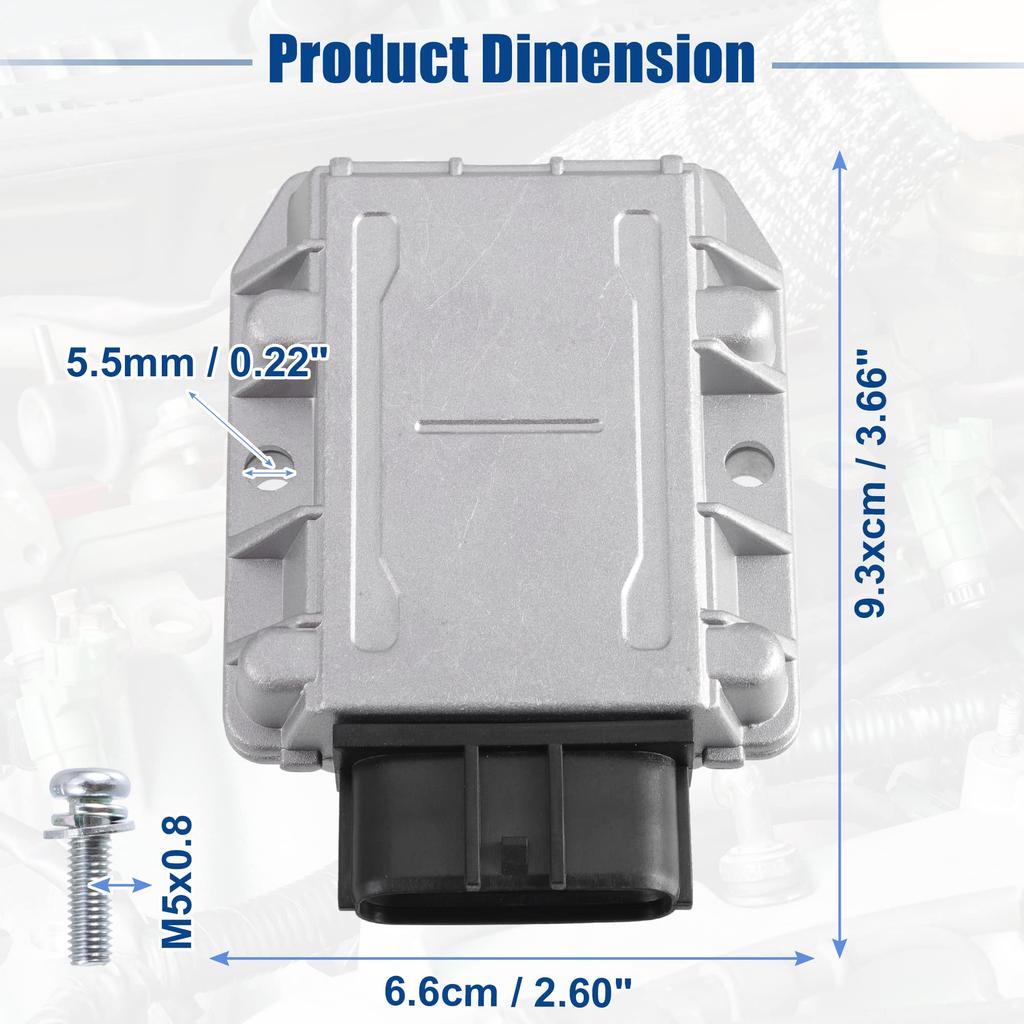 ACROPIX Ignition Coil Control Module Replacement for Toy ota Compatible with 4Runner Silver Tone 1