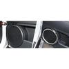 Car Inner Door Audio Speaker Cover Trim For Jeep Compass 2011-2013 2014 2015 Chrome Loudspeaker Ring Frame Interior Accessories