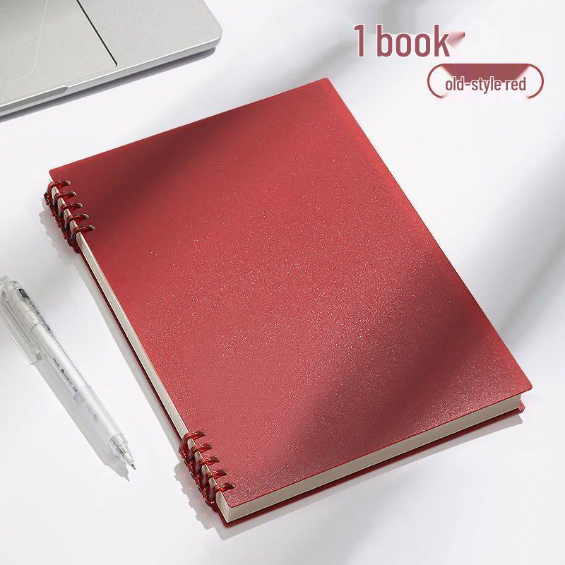 B5 Vintage High-Value Notebook for Students - A5, Extra Thick, Detachable, Gentle On Hands