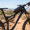 Universal Bike Top Tube Pack Reflective Edges Bag Waterproofed Frame Bag Enhances Safety for Commuting