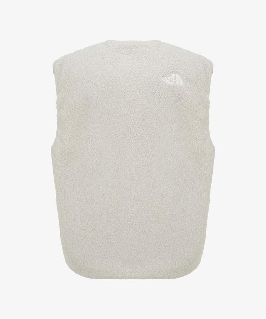 The North Face Nv4Fr57C Teddy Fleece Vest Cream_Beige
