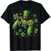 Drukowany T-shirt Gamer Girl Boy Dla Mężczyzn Koszulki Graficzne GamePad Casualowe Oversize z Krótkim Rękawem Top Okrągły Dekolt Streetwear T-shirty