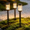 2-8PCS Solar Lawn Lights IP65 Waterproof Outdoor Stake Garden Landscape Ambiance Path Lighting for Courtyard Rainproof Decor