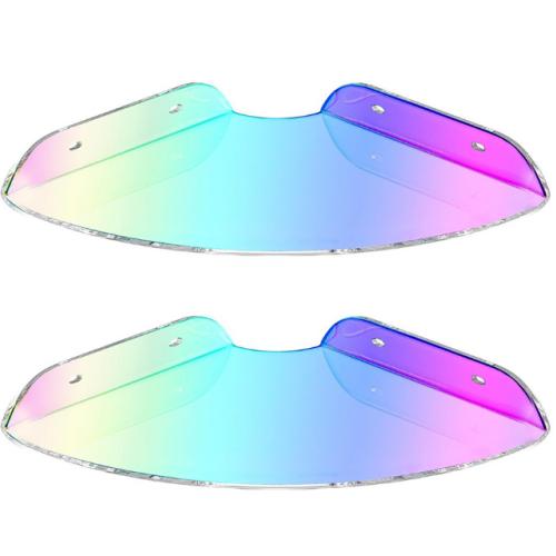 Clear Acrylic Corner Floating Shelves Set of 2 for Wall Storage SpaceSaving Transparent Display Shelves 9 5x9 5 Inches