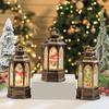 Luminous Hexagonal Rotating Snow Globe Lantern Music Box - Christmas Gift for Children