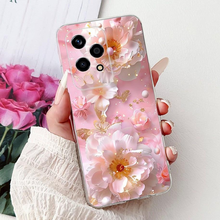 For Honor 200 Lite Case LLY-NX1 Cover Fashion Butterfly Silicone Protector Phone Case For Honor 200 Pro Honor200 Pro Soft Covers