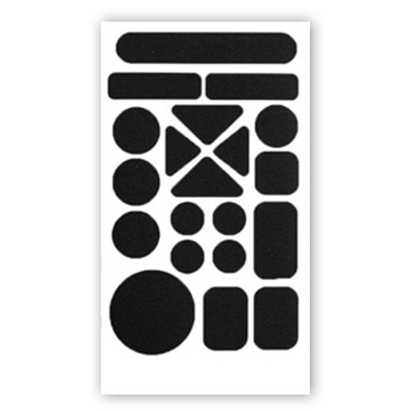 1Set No Ironing Stickers Patches Down Jacket Universal Black Self Adhesive Patcher Repair Washable Sewing Fabric Diy Fix Patch