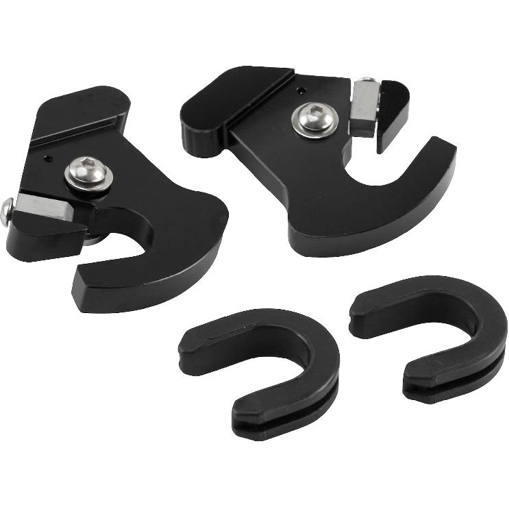 YHMOTO Sissy Bar Luggage Rack Side Plate Mounting Bracket Grommet Bushing | for All Harley Davidson Touring Softail Sportster Street Glide Road Glide