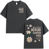 Good News Jesus Loves You Christian Bible Verse T-shirts Men's Women Clothing Fashion Harajuku Short Sleeves T Shirts