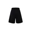 Jordan Letter Logo Print Breathable Lace-Up Mid-Rise Sports Shorts Men Shorts Black DV7603-010
