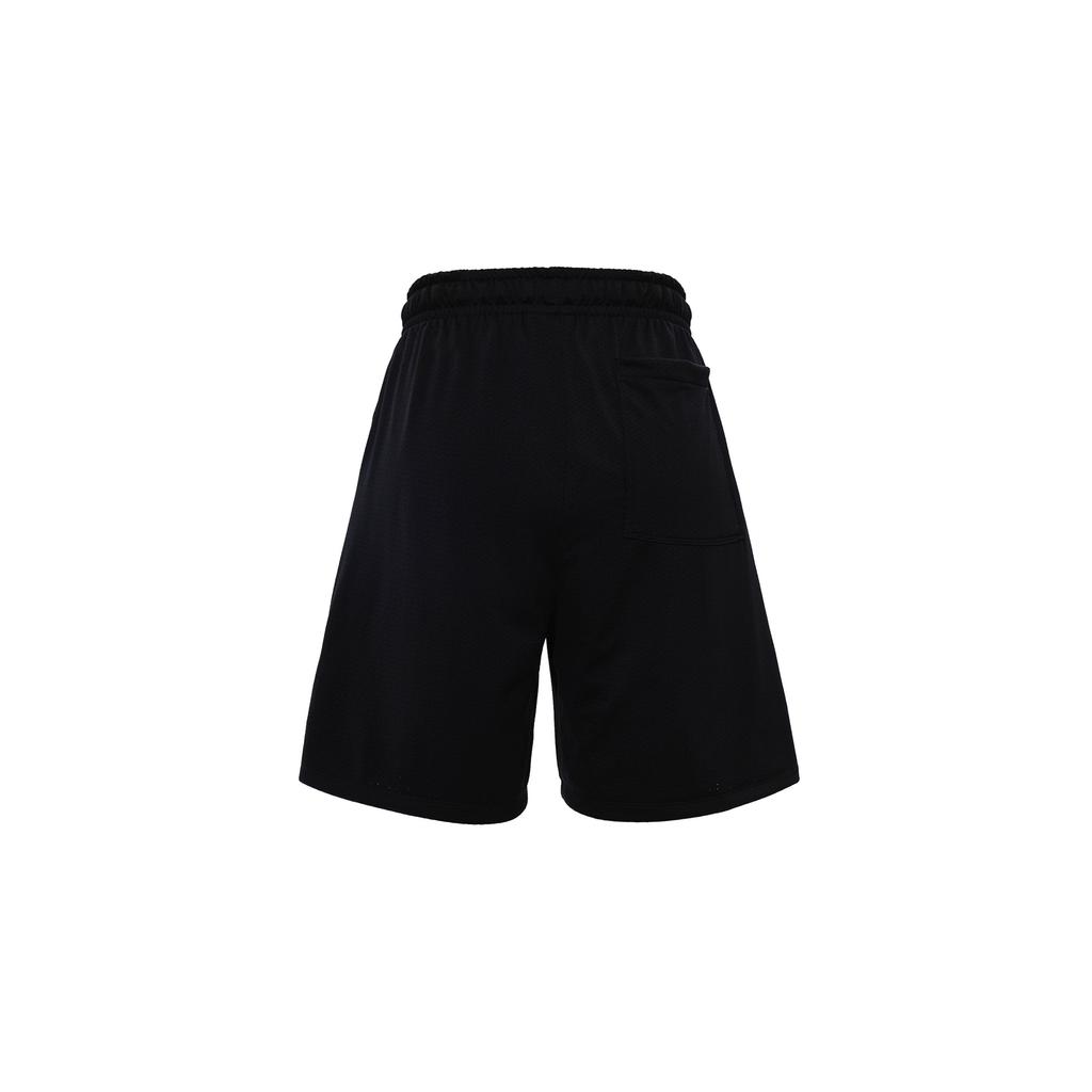 Jordan Letter Logo Print Breathable Lace-Up Mid-Rise Sports Shorts Men Shorts Black DV7603-010