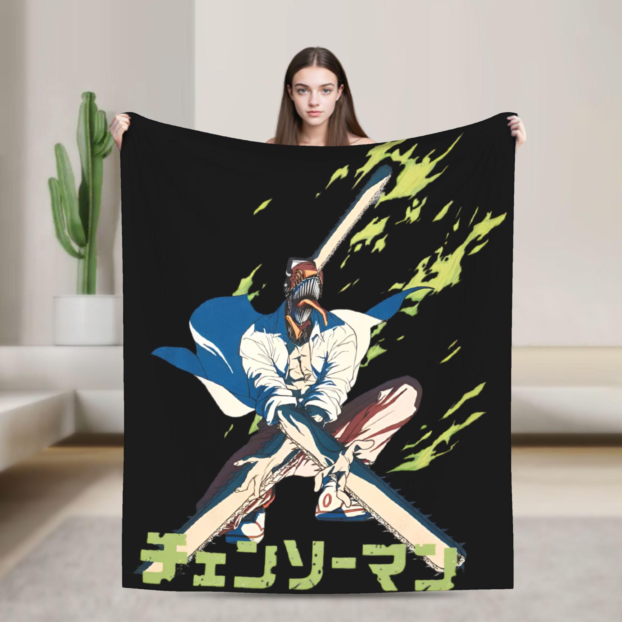 

Человек-бензопила Фильм Арка Резе Плед для Дивана Мягкий Уютный Плюшевый Плед Разные Размеры Покрывало для Всех Сезонов 100x150cm