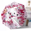 Kittens And Butterflies Garden Portable Automatic Umbrella Compact 8-Rib weight weight Durable Everyday Carry Umbrella Fashion Lovers
