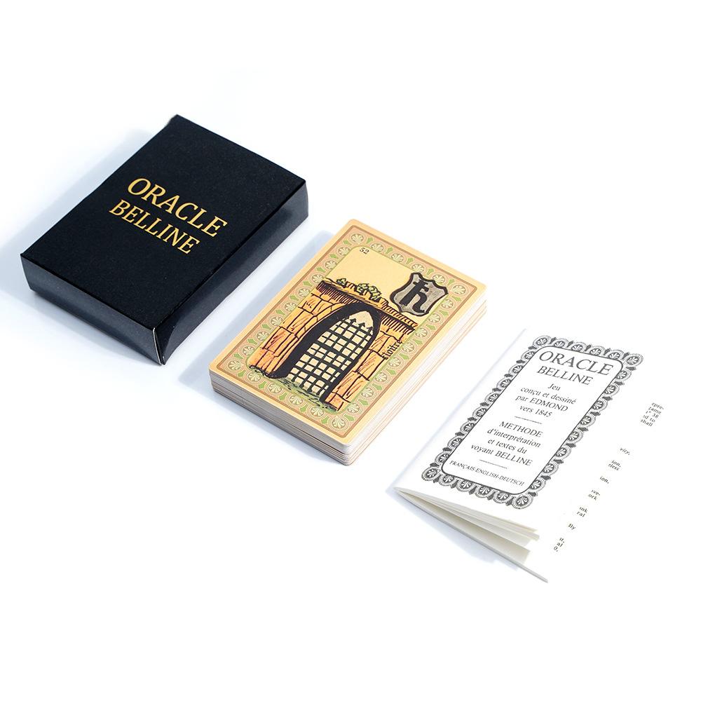Oracle Belline 10.4*7.3cm 53 Pcs Oracle Cards with Guidebook