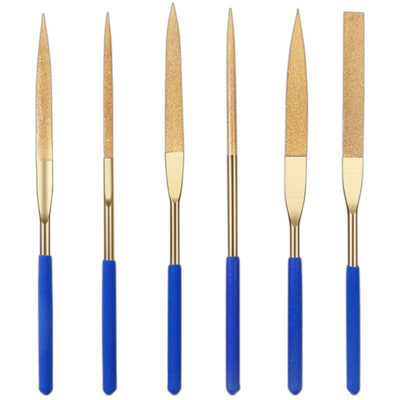 Diamond Files with Titanium Coating