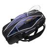 MIZUNO Badminton Racquet Tournament Black x Purple Bag, Case, 2-Way Bag, 73JDC013,