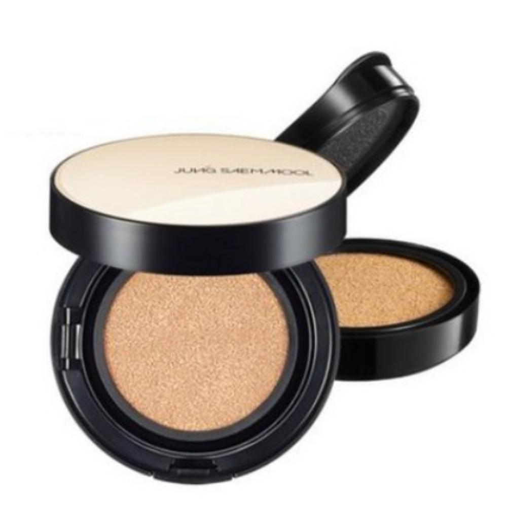JungSaemMool Essential Skin Nude Cushion Foundation 14g + Refill Cushion 14g Set, Light,