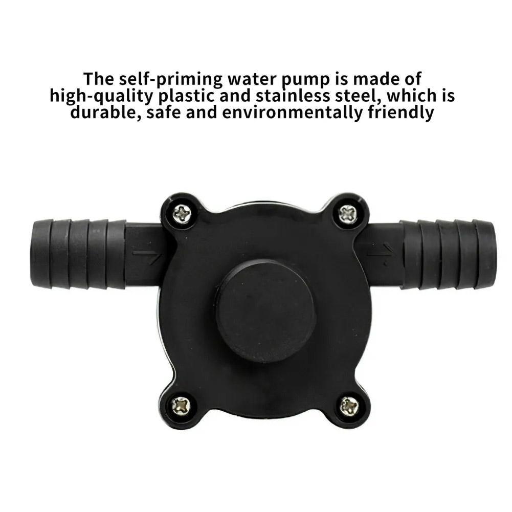 Hand Drill Water Pump Electric Drill Pump Cordless Fluid Portable Round Duty Water Pump Shank Self-Priming Oil Heavy Z0P1