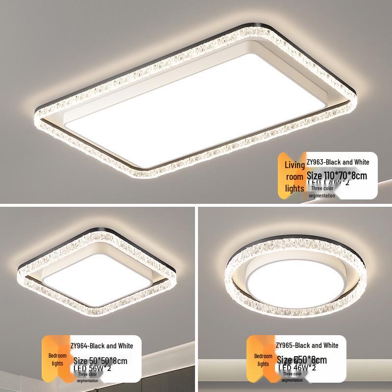 Luxury High-End LED Ceiling Light for Living Room and Bedroom Home Décor