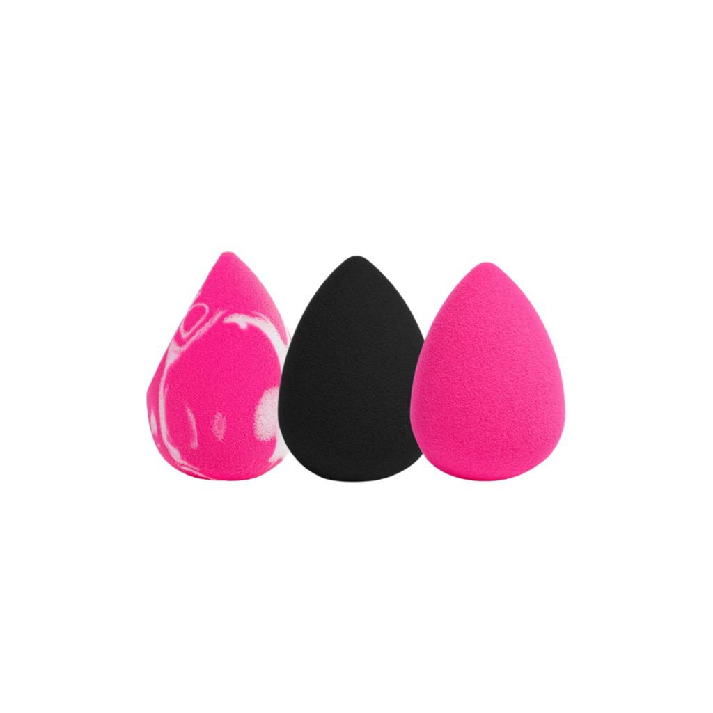 Makeup Blender Sponge set of sponges MIX trio IBRA Makeup