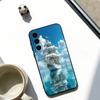 Sailing ship Phone Case Soft black For Samsung Galaxy A73,A72,A71,A70,A53,A52,A51