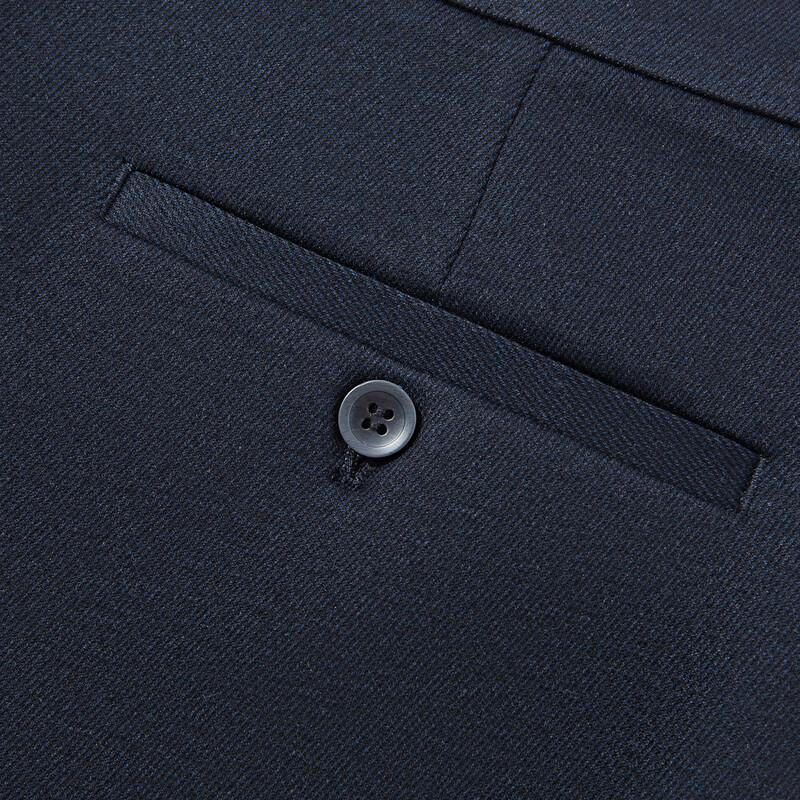 MONTAGUT Men's Merino Wool Blend Warm Casual Trousers
