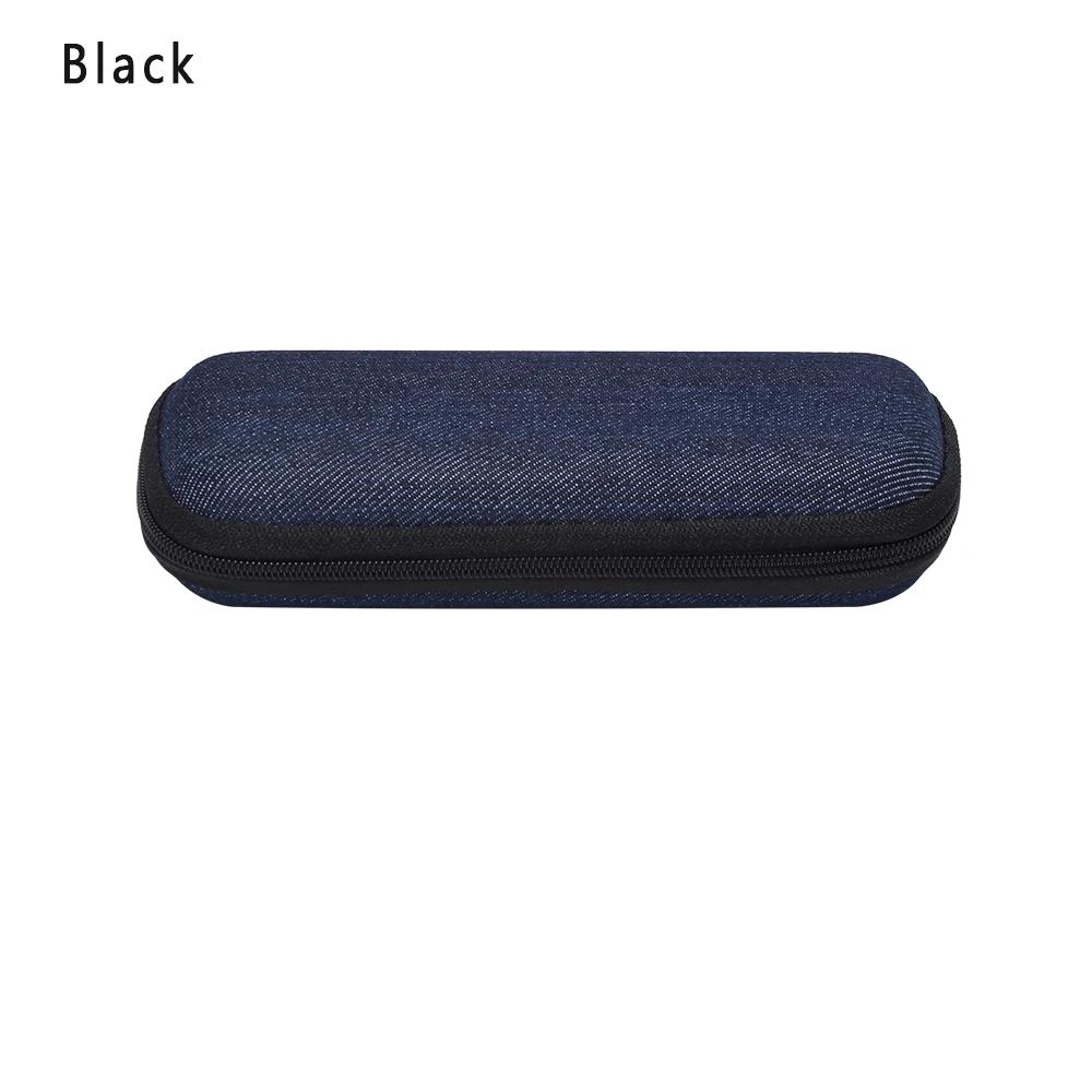 Vintage Sunglasses Box Glasses Fashion Pattern Eyewear Box Zipper Closure Simple Style Portable EVA Glasses Protective Box