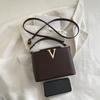 Luxury Women's Tote Bag, Chic V Shaped Stylish Pu Leather Bucket Bag, Top Cover Handbag Women Shoulder Crossbody Bags for Woman
