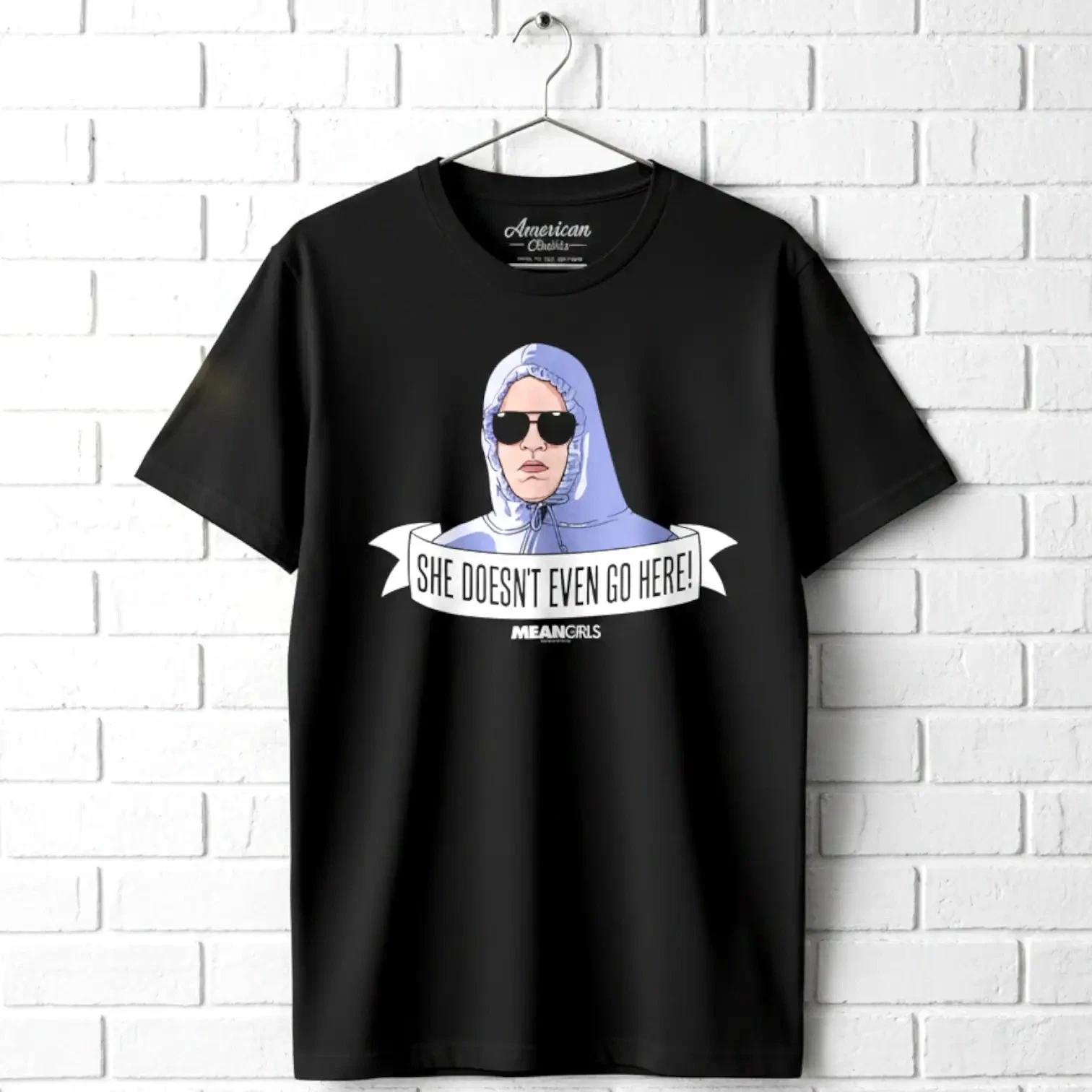 Mean Girls She Doesn t Even Go Here Men s T Shirt L