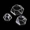 Acrylic Crystal Ball Base Hexagon Shape Sphere Stone Support Display Stand Figurine Holder Home Decor Desktop Ornaments