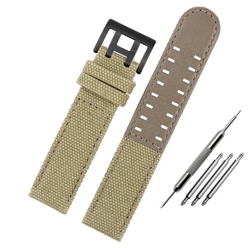 Per Orologio Hamilton Khaki Field h760250/h77616533/h70605963 H68201993 Cinturino Orologio Pelle Vera Nylon Uomo Cinturino Orologio 20mm 22mm