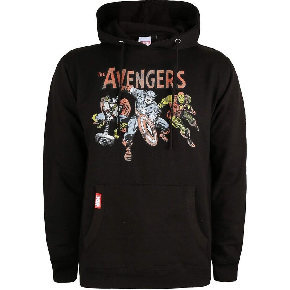 Avengers Mens Vintage Hoodie