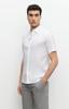 Slim Fit Linen Shirt M