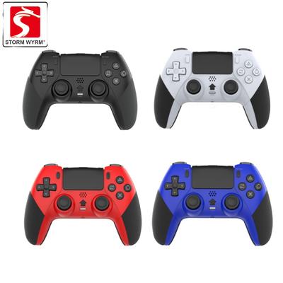 STORM WYRM Kabelloser Gamepad-Controller für PS4 mit motorisierter Vibrationskörpererkennung und 6-Achsen-Dauerfeuerfunktion T29