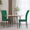 Day and Night - Day and Night Dining Chairs 2 Units Dark Green Velvet