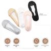 Women's Summer Lace Low-Cut Socks, Thin & Breathable with Cotton Bottom and Silicone Anti-Slip Heel Grip.