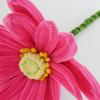 Fiori Artigianali con Scovolini Finiti Fiore di Loto Rosso Grande Artificiale Regalo per Donne Amante Anniversario Festa della Mamma Laurea Decorazione per la Casa