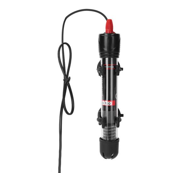 Heat Resistance Glass Useful AT700 Long Lifespan Submersible Fish Aquarium Heating Rod Water Heater Rod