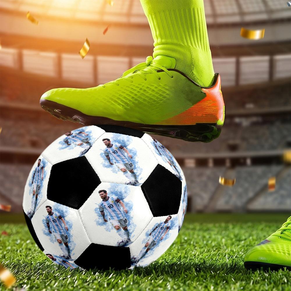 A Custom-designed Soccer Ball Makes a Perfect Gift; Any Image Can Be Customized.