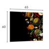 GLASS PANEL FOR KITCHEN 65x60 Spices