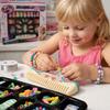 DIY BRACELET MAKING KIT BEADS and + 12-SPLOOP MACHINE