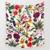 Blumen Wandteppich Wandbehang Mysteriös Romantischer Wandteppich Hintergrund Mandala Haus Wohnzimmer Schlafzimmer Dekor Wandteppich Dekoration