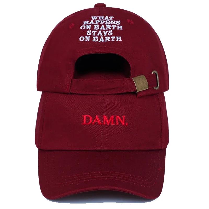 

Unisex Damn Letter Embroidery Baseball Caps Outdoor Adjustable Spring And Autumn Casual Sunscreen Hat Adjustable